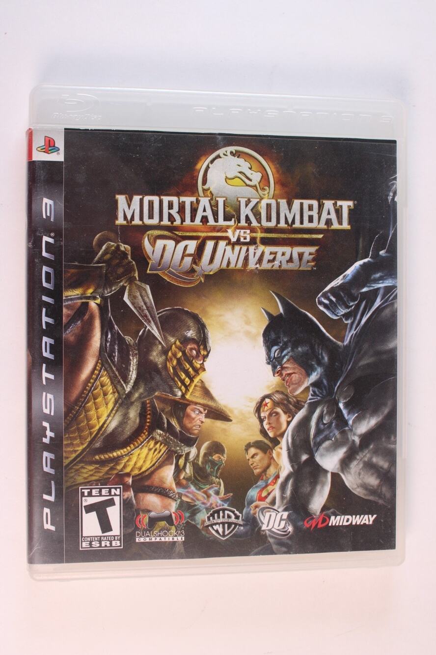Mortal Kombat vs. DC Universe (Sony PlayStation 3, 2008, PS3) Authentic, Tested